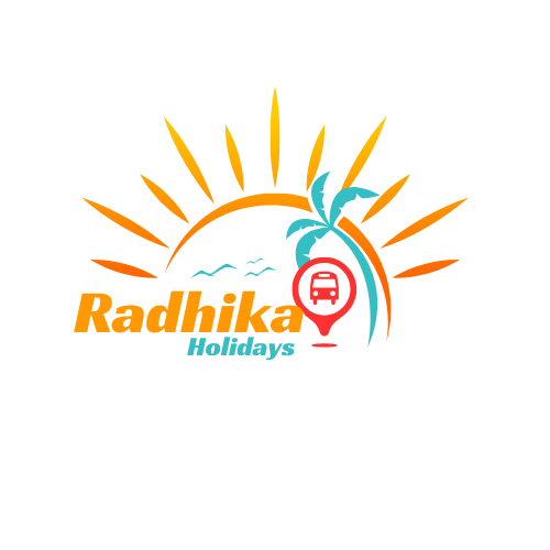 Home orange and blue travel agency logo 1